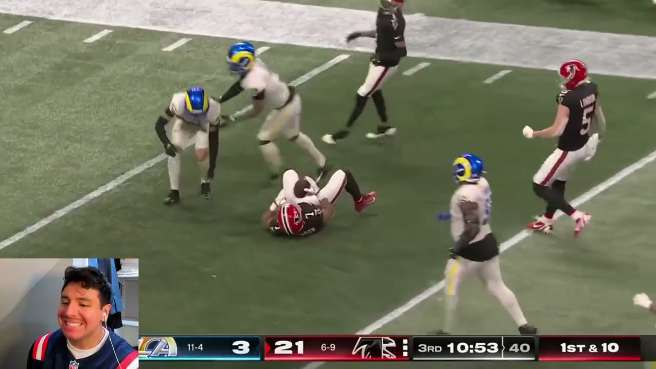 Drake Maye Is the REAL MVP | Rams vs Falcons Reaction