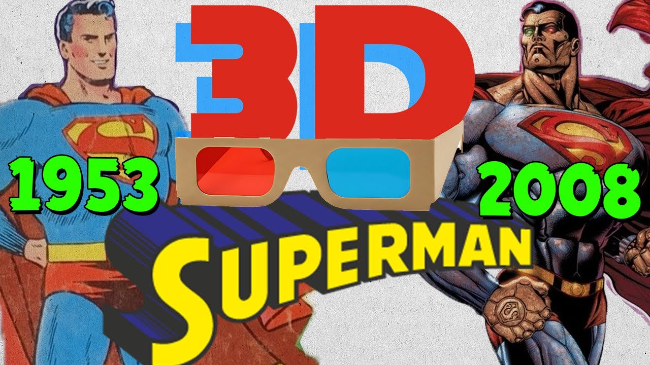 The 3D Evolution of Superman: From Red-Blue Glasses to Cosmic Metaphysics (1953 vs Final Crisis).
