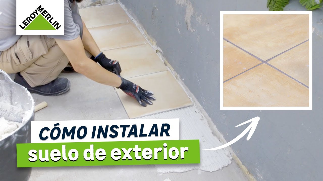 Cómo instalar suelo de exterior | LEROY MERLIN