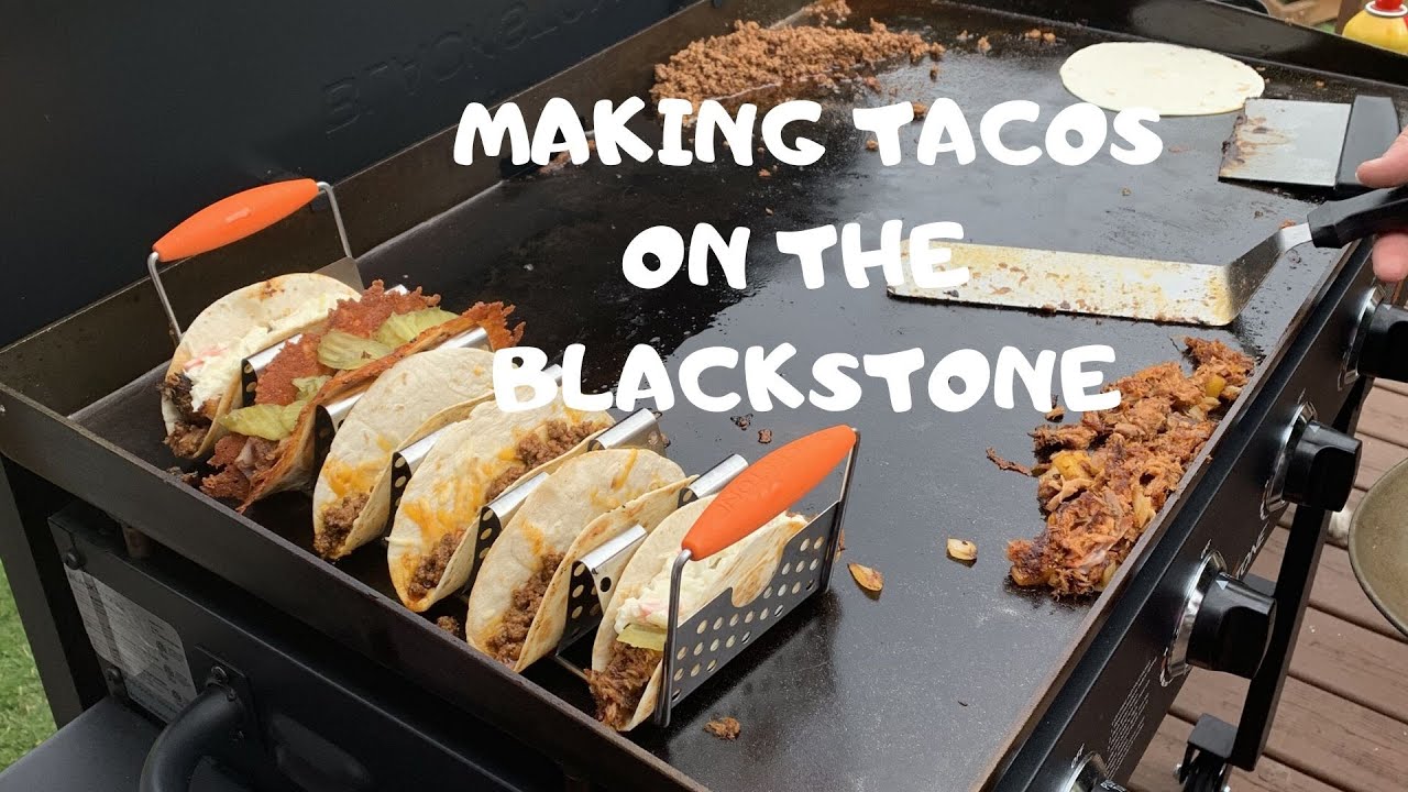 Making TACOS on the blackstone griddle. With a twist.