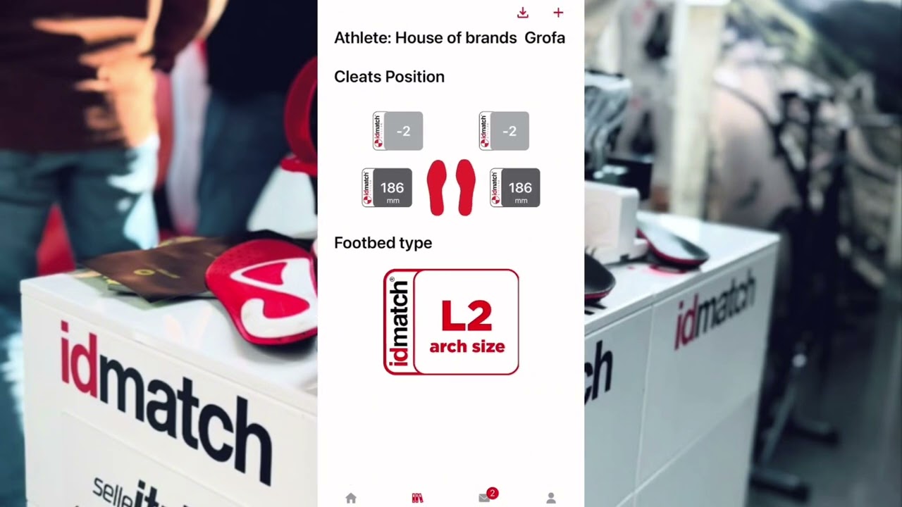 How to use the idmatch Cleat Fit