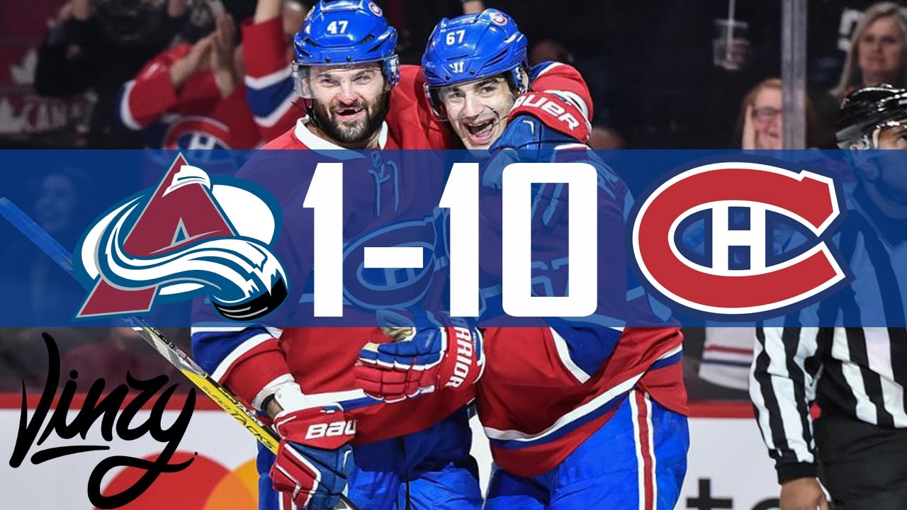 Canadiens vs Avalanche | 10-1 | Highlights | Dec. 10, 2016 [HD]