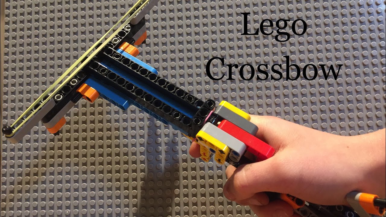 How to make a Lego Crossbow (Working) Lego Technic