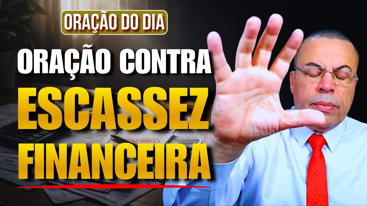 🙏 ORAÇÃO DO DIA: DEUS VAI TE LIVRAR DA DÍVIDA E DA ESCASSEZ