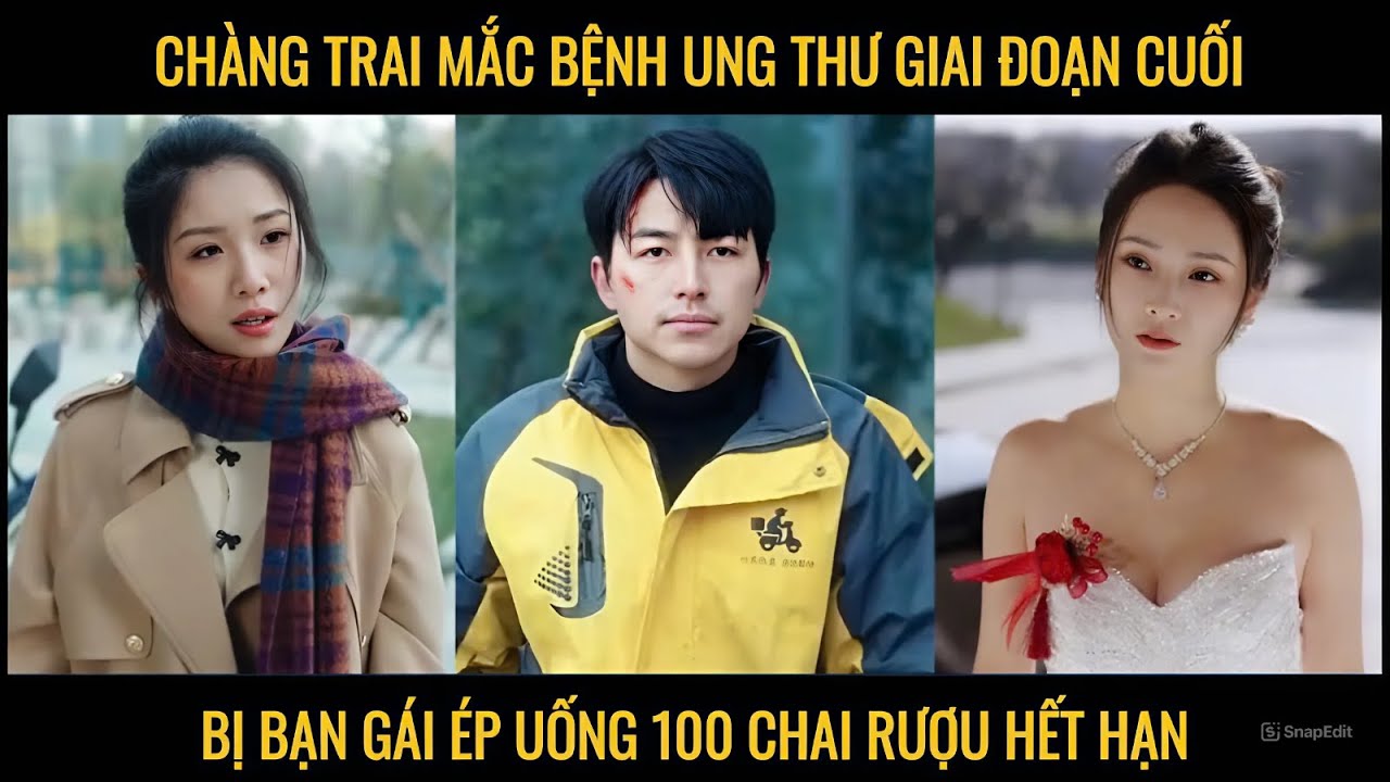 Chàng trai mắc bệnh ung thư giai đoạn cuối bị bạn gái ép uống 100 chai rượu hết hạn