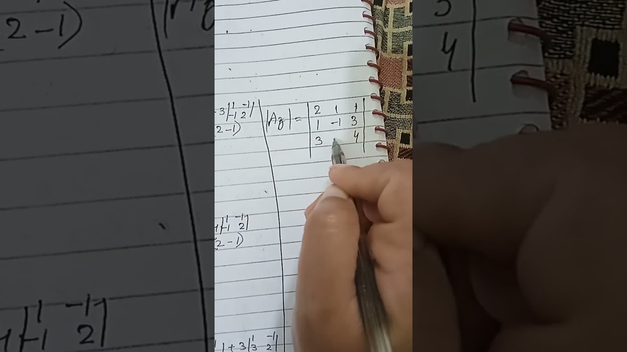 Cramer's rule and matrix inversion method for solving system of equations