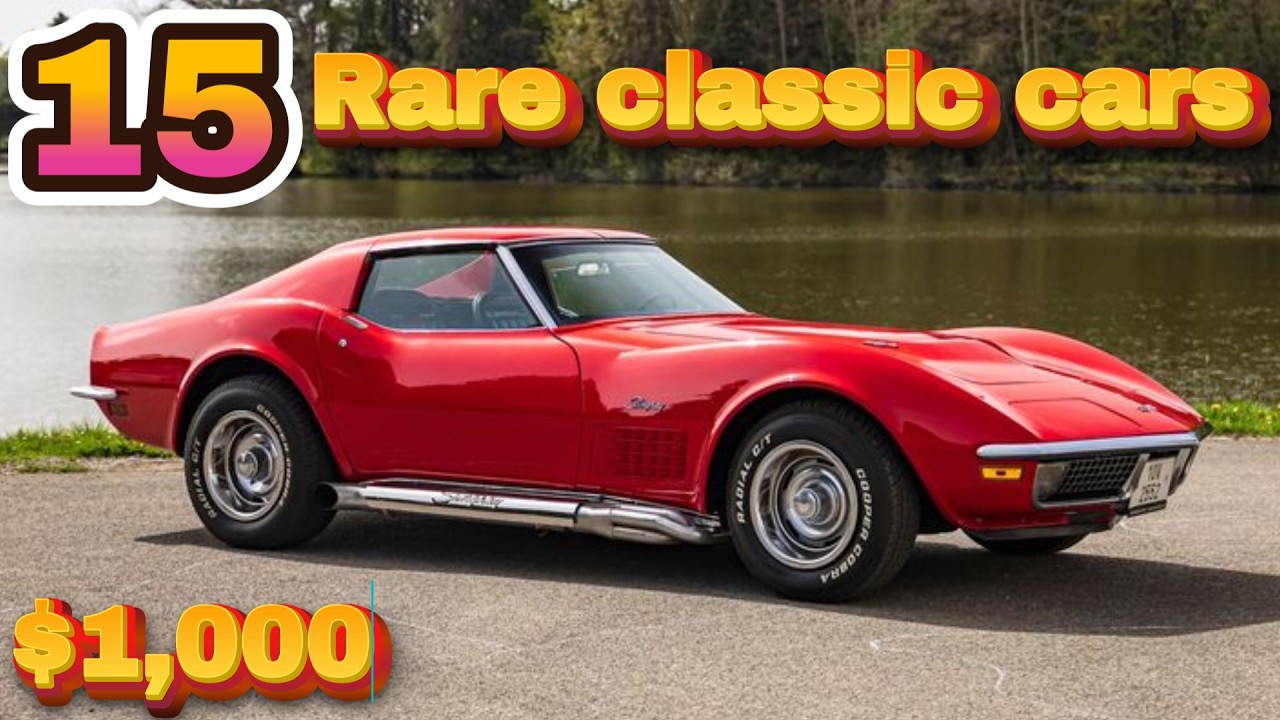 Sweet Hotties: 15 Classic Cars for Sale Under $8,000! Check These Out!
