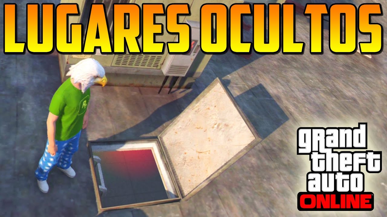 LUGARES OCULTOS!! INCREÍBLE!! Entrar a todos!! - Gameplay GTA 5 Online 1.17 Wallbreach