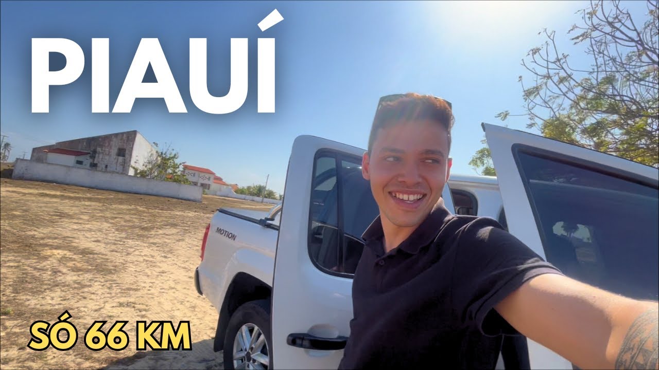 Viajei pro MENOR LITORAL do Brasil e me SURPREENDI!