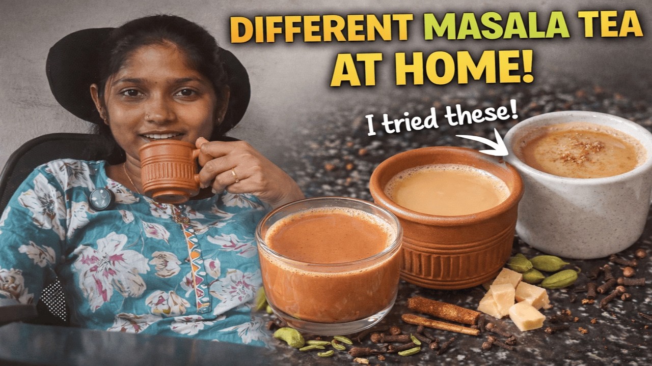 ☕ Trying Different Style Masala Tea 😍 | Easy Home Style Tea Vlog #kannadavlog #MasalaTea #TeaLovers