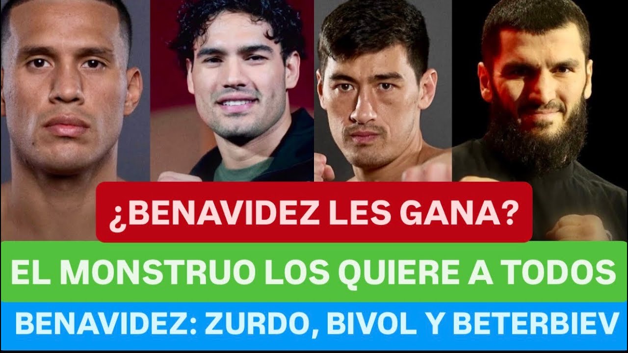 ¿DAVID BENAVIDEZ LE GANA AL ZURDO, A BIVOL Y A BETERBIEV? ¡EL MONSTRUO LOS QUIERE A TODOS! #boxeo 