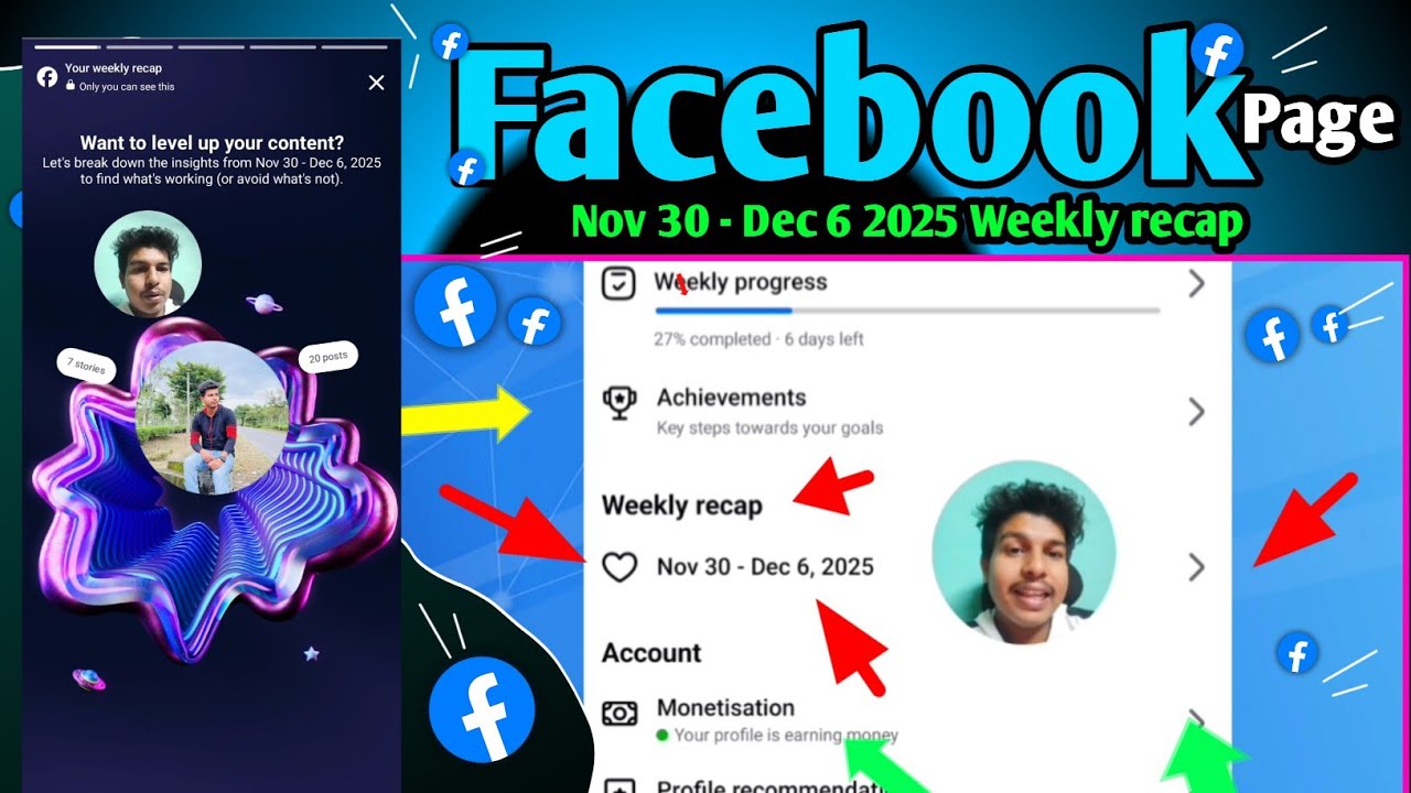 Weekly Nov 30 - Dec 6 2025 Weekly recap || Facebook page Weekly recap |  weekly progress Facebook 