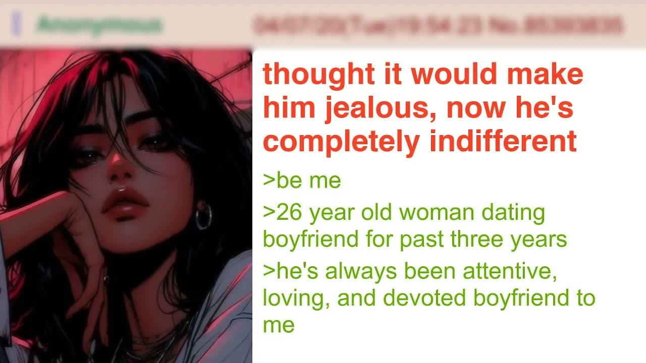 ＂I flirted with other guys   now he doesn't care anymore＂