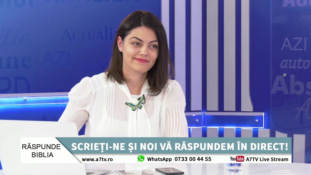 Răspunde Biblia - Duhul Sfânt este Dumnezeu? - Loredana Mărăcine și Cornel Dărvășn