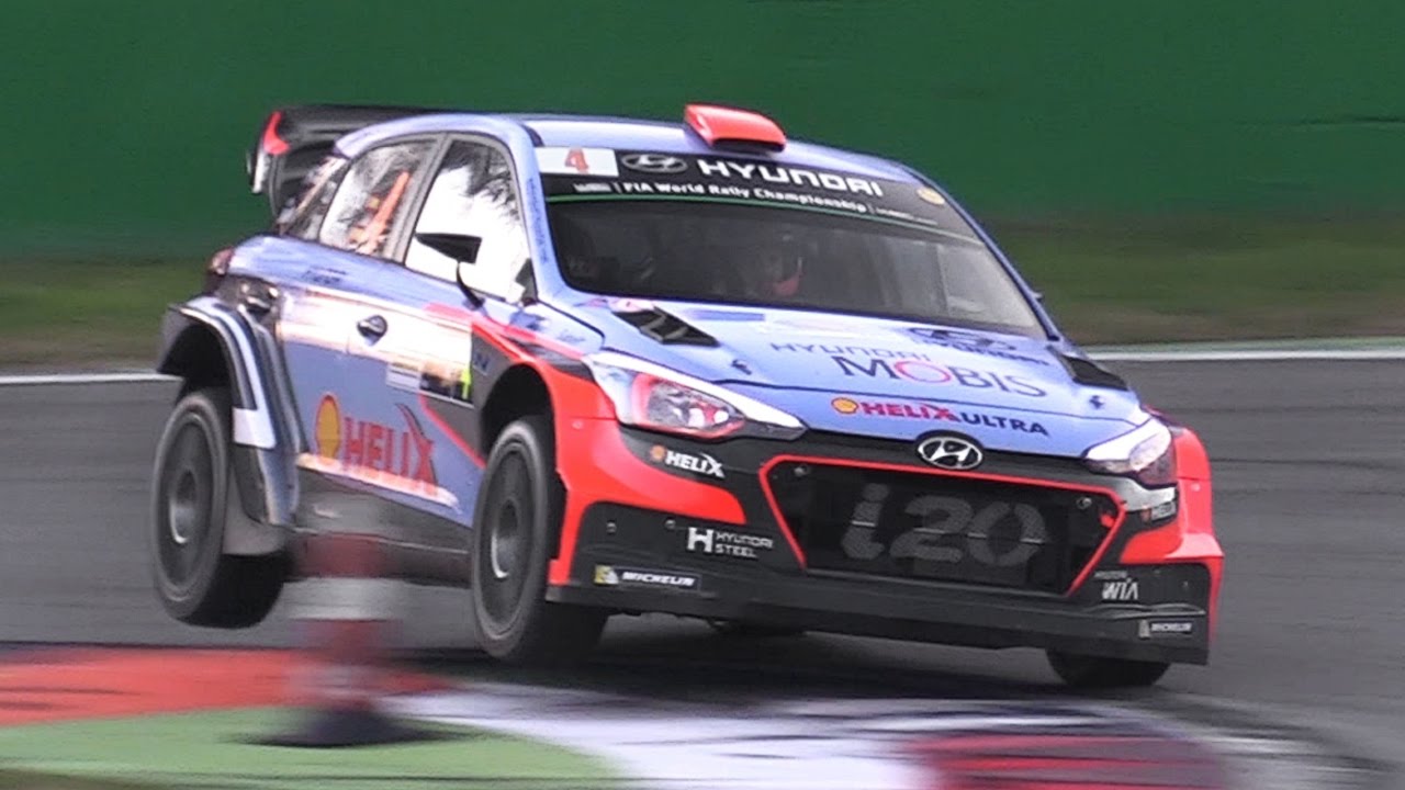 Monza Rally Show 2016: Thursday Shakedown - Mazda RX-7 Gr. B, i20 WRC New Gen, VR46...