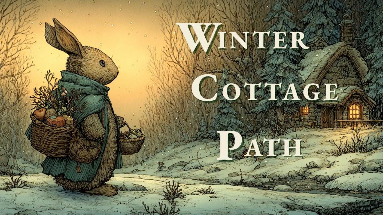 [Celtic Music] Celtic fantasy music perfect for a quiet night – Winter Cottage Path