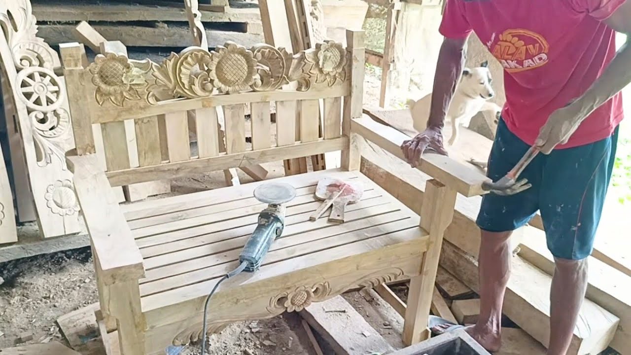 Sala Set Furniture in Philippines I Sofa Bed DIY Woodworking I Murang Furniture I Akie The Carpenter