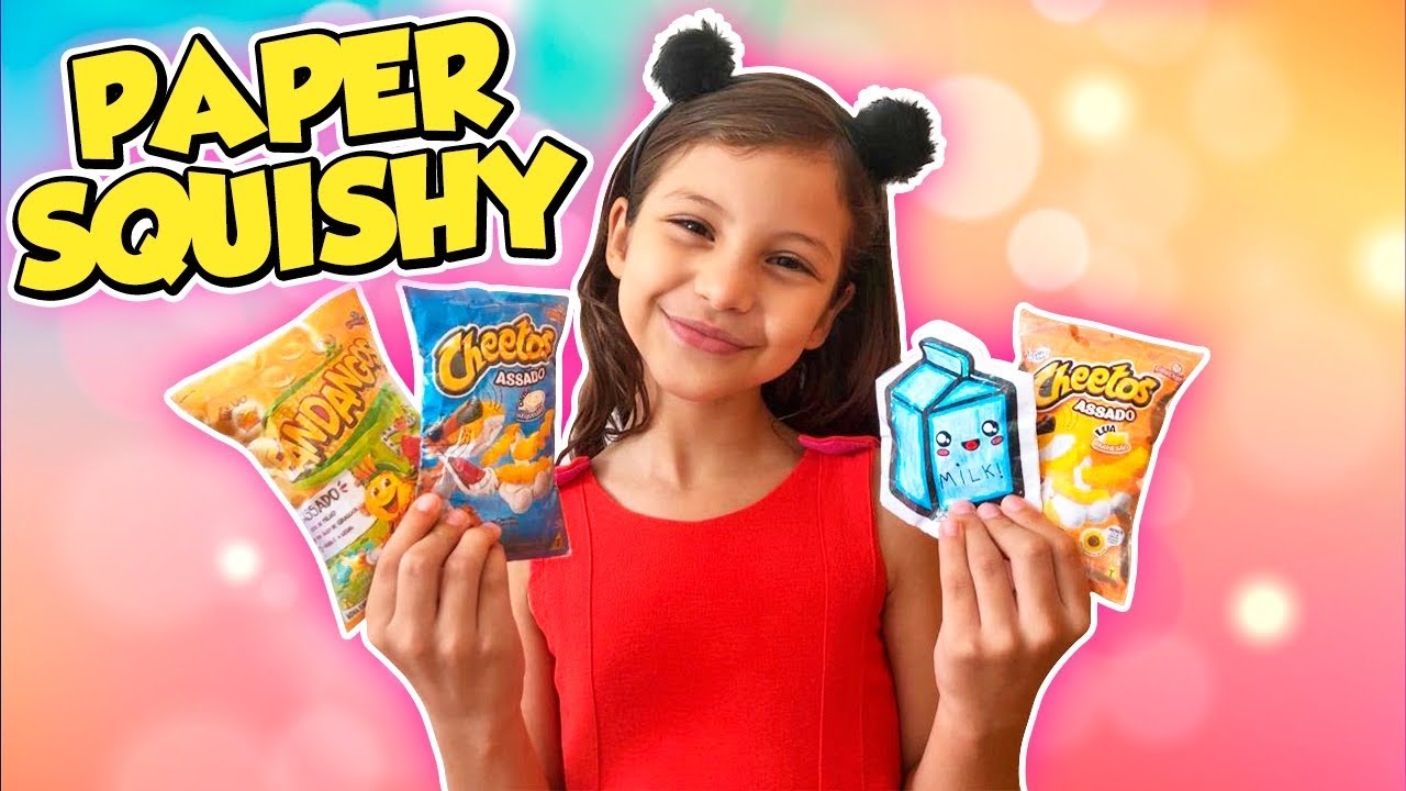 COMO FAZER PAPER SQUISHY - Dudinha Show