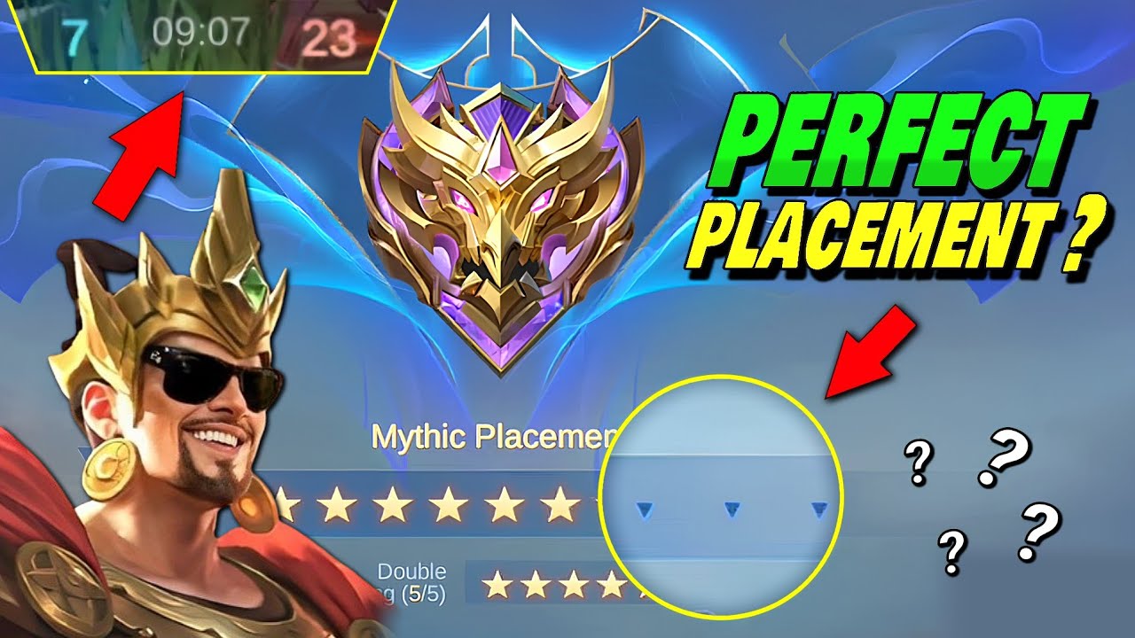 PERFECT MYTHICAL PLACEMENT ? | MINSITTHAR GAMEPLAY  | MOBILE LEGENDS