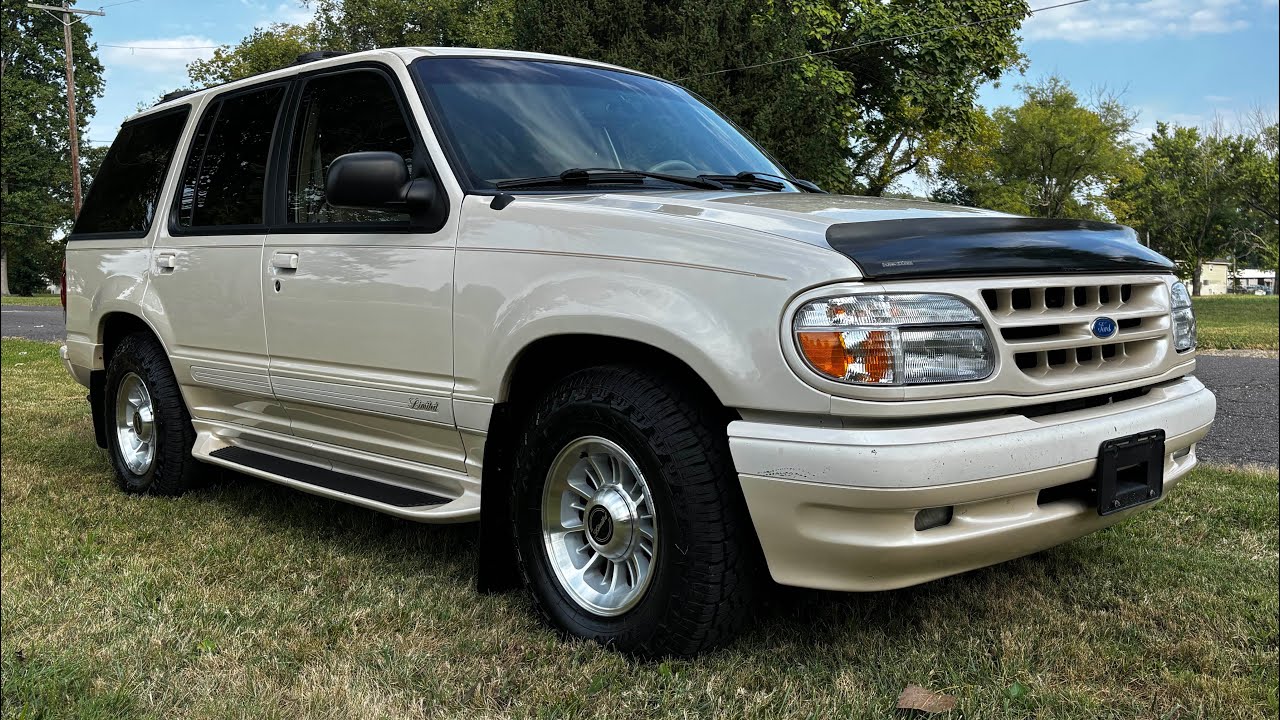 1996 Ford Explorer Limited 4.0 Liter V6 4x4 with 87k miles For Sale at The Daily Driver