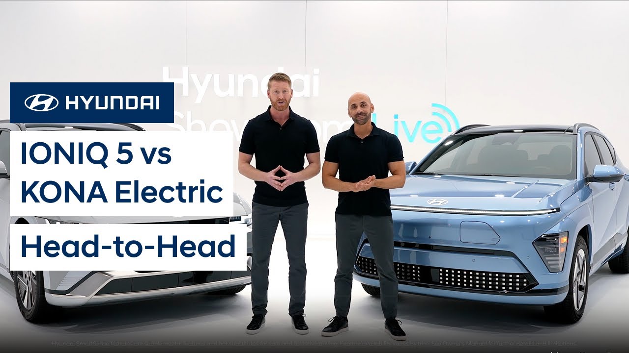 2025 IONIQ 5 vs. KONA Electric | Hyundai Head-to-Head Walkaround