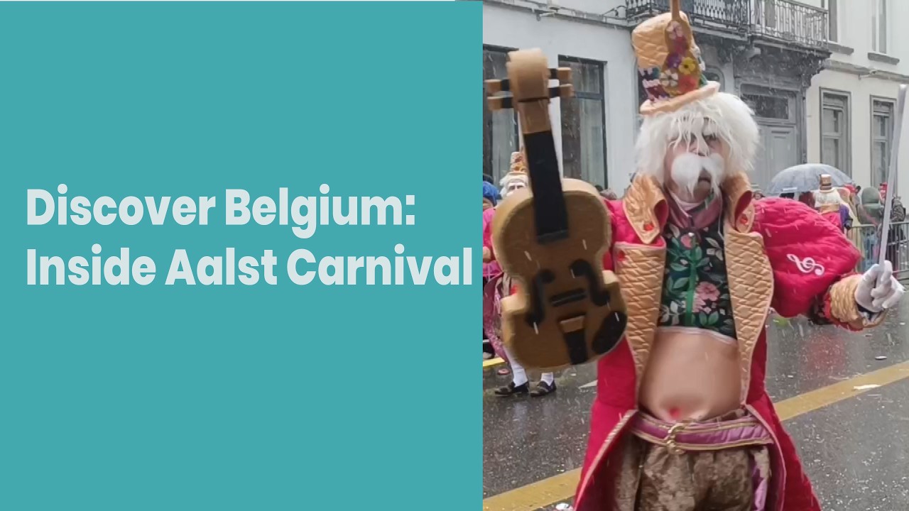 Inside Aalst carnival