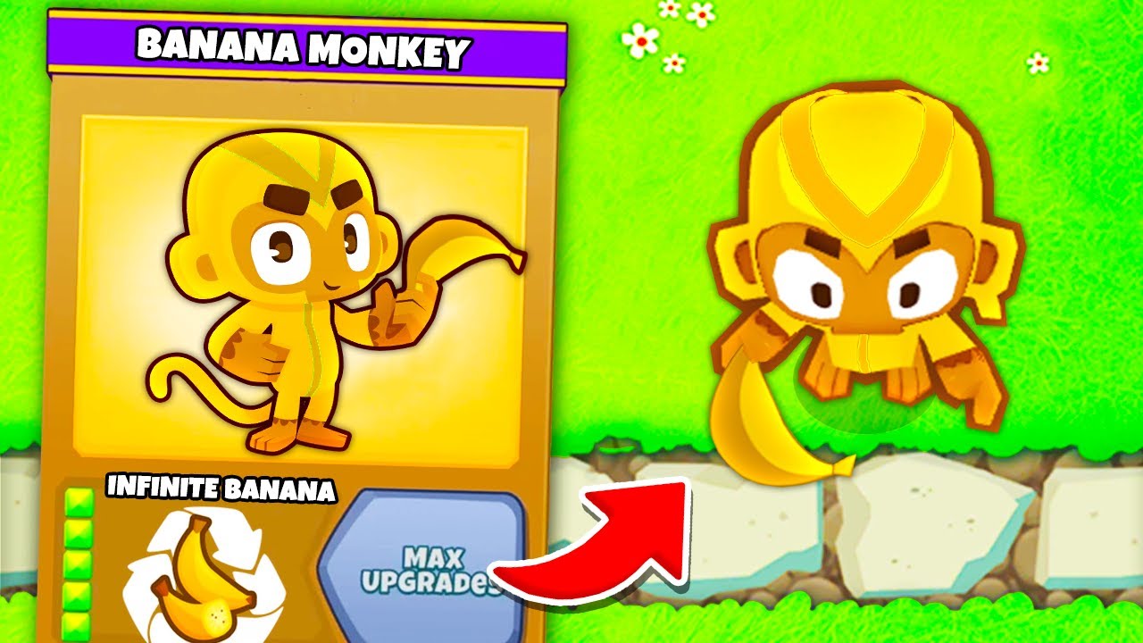 Башня метателей бананов в BTD 6!