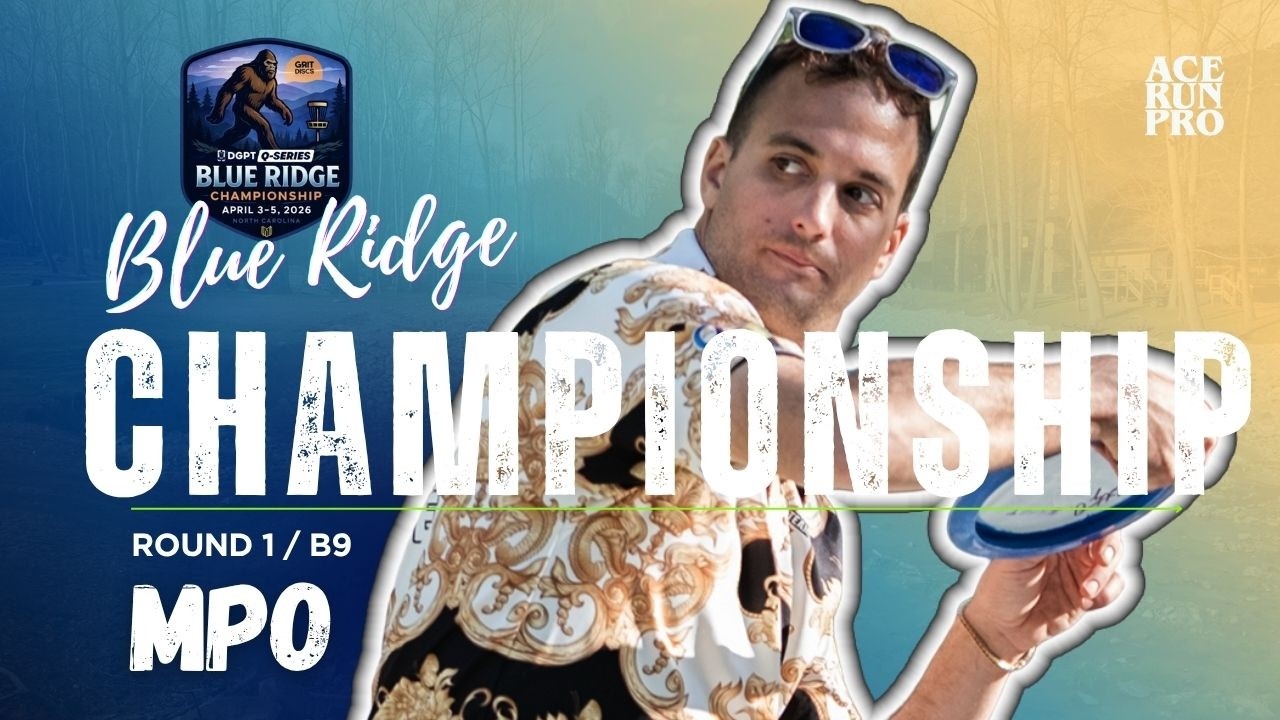 ARP | Чемпионат Blue Ridge | R1/B9 | Бур : Орум : Дэвидсон : Кэлвин | Серия DGPT Q | Норт-Коув