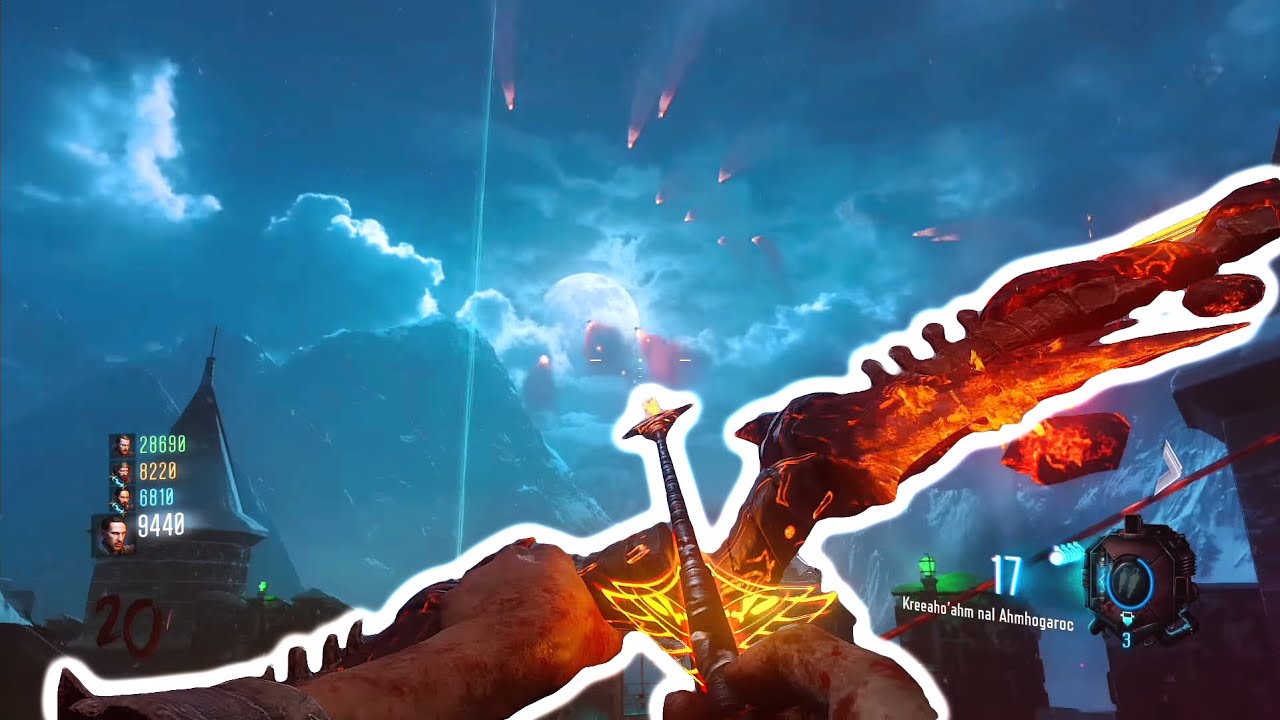 BLOWING UP THE MOON! Der Eisendrache Easter Egg ENDING CUTSCENE!