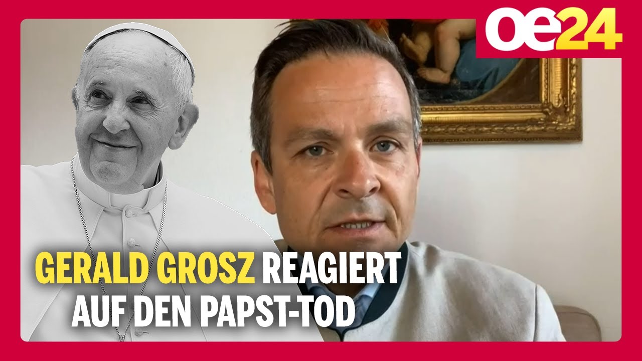 Trauer um Franziskus: @geraldgrosz reagiert auf den Papst-Tod