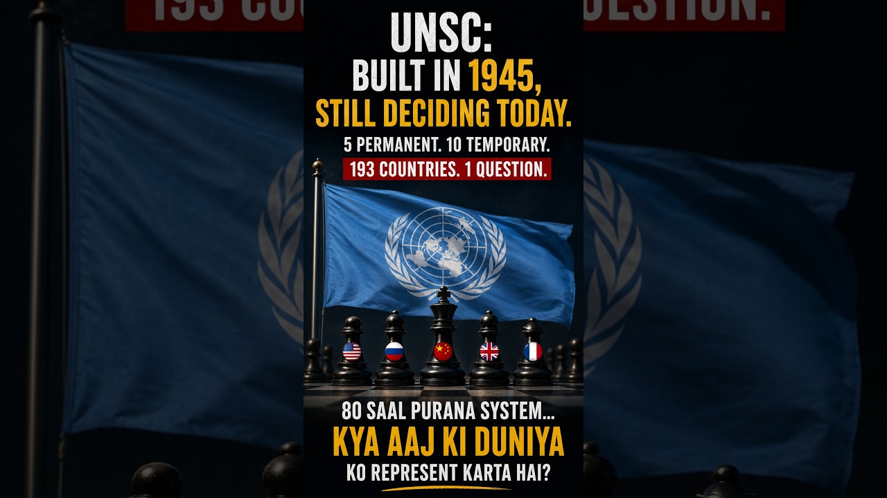 India Demands UNSC Reform: Why Should One Country Be Able to Shield Terrorists? #UNSCReform