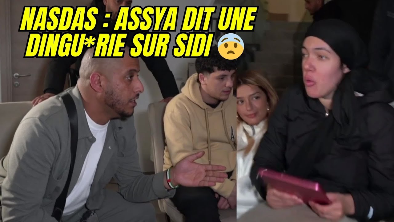 NASDAS : ASSYA DIT UNE DINGU*RIE SUR SIDI 😨 NASDAS P*TE UN CABLE 😡 Live twitch Nasdas #nasdas #live