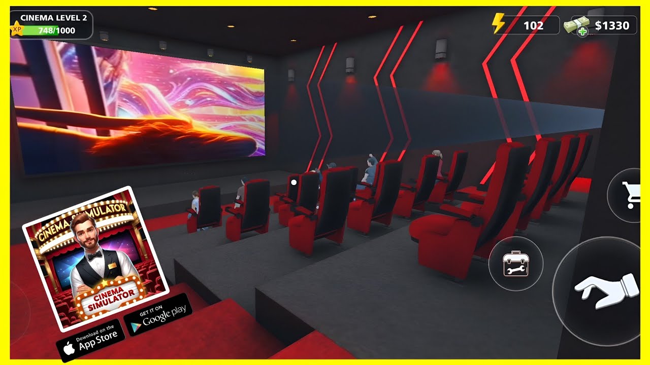 CINEMA MOVIE THEATRE SIMULATOR | EARLY ACCESS | PERI GAMES | ANDROID