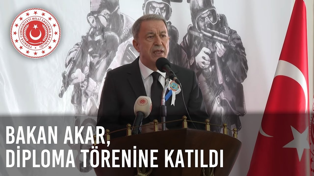 Millî Savunma Bakanı Hulusi Akar, SAT Ve SAS Özel İhtisas Kursları Diploma Töreni’ne Katıldı