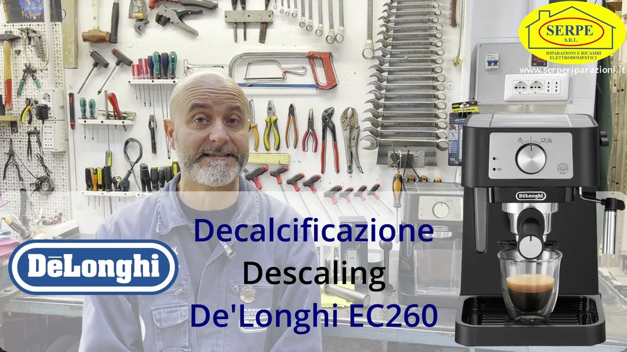 macchina del caffè DeLonghi EC260 ,Decalcificazione ,Descaling