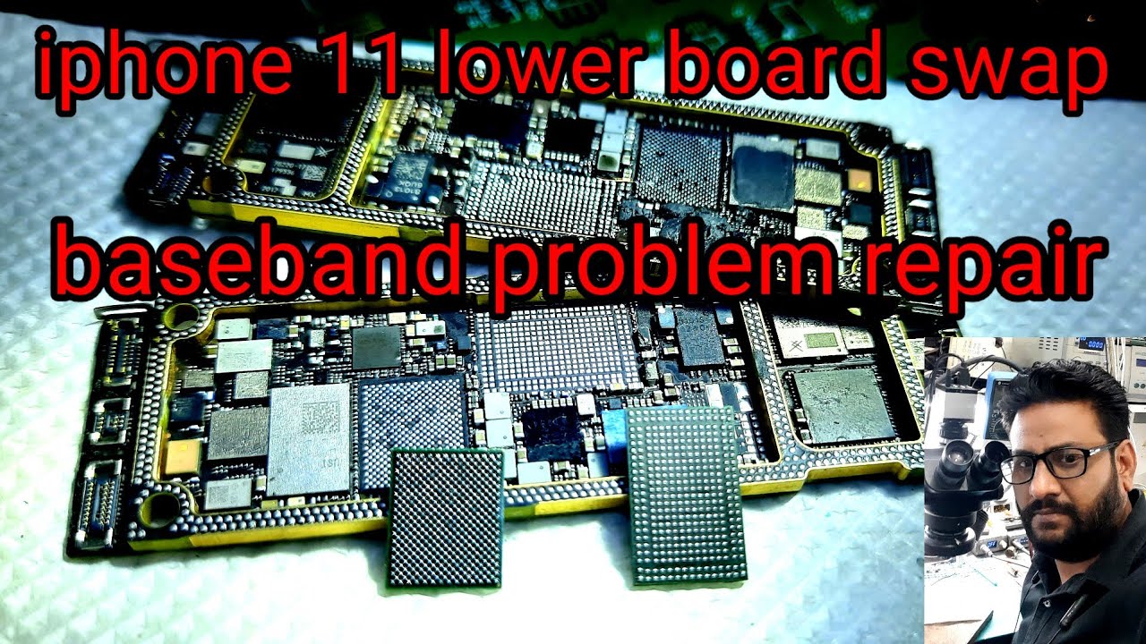 iphone 11 lower board swap / iphone 11 baseband problem repair
