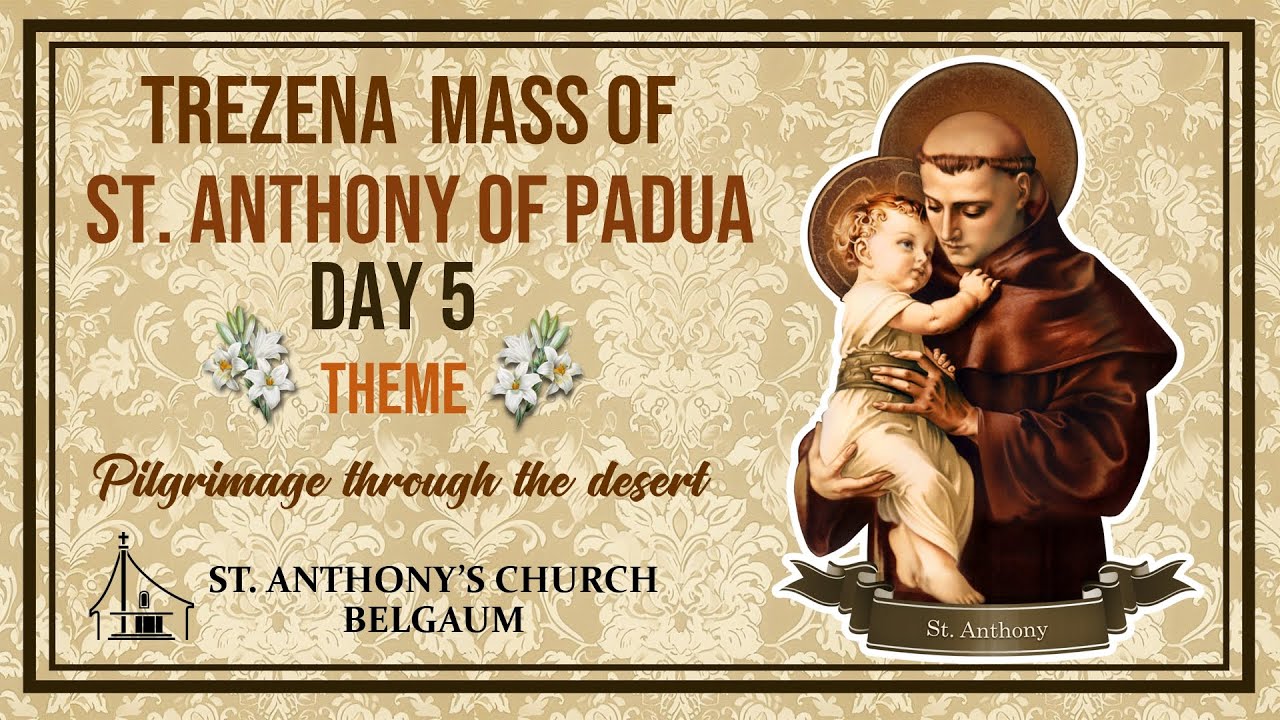 St. Anthony's Trezena Mass | Day 5 | St. Anthony's Church, Camp, Belgaum | Jun 4, 2025 | 6:00 PM