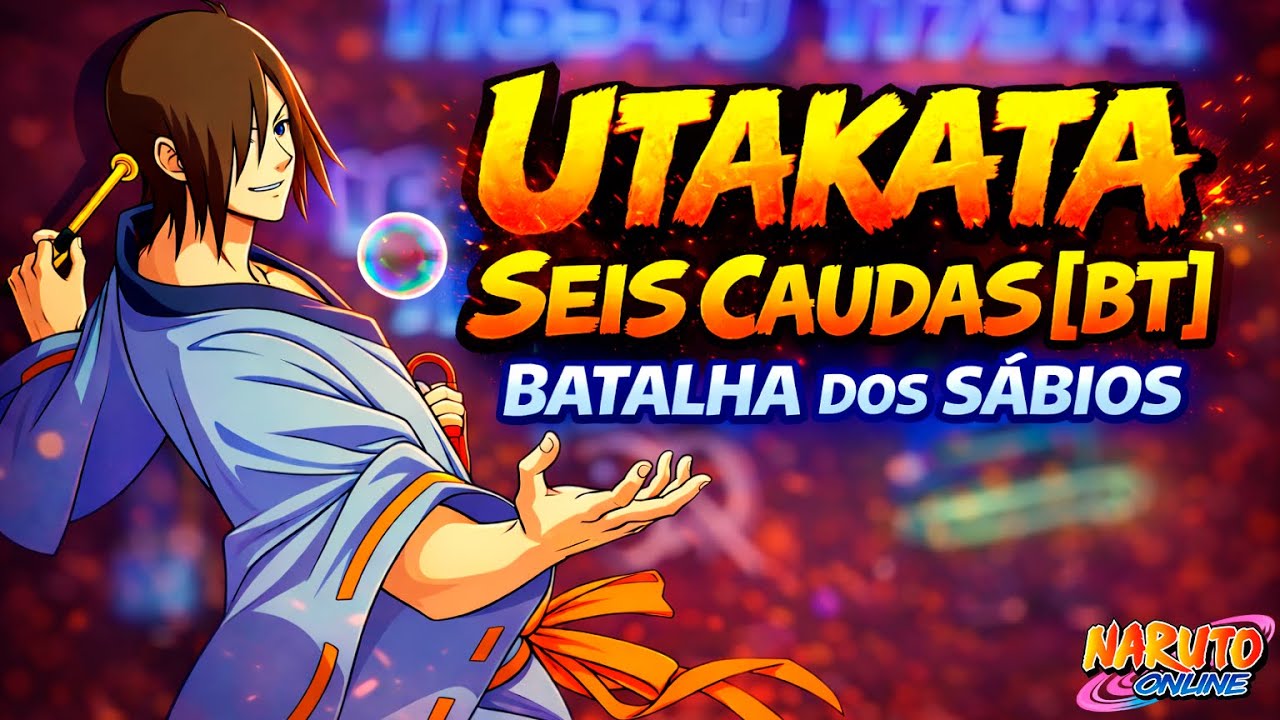 testando UTAKATA na BDS - Naruto Online BR