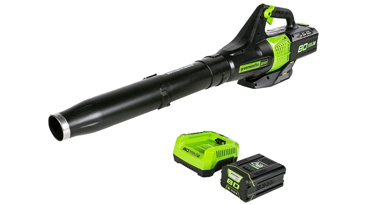 Review: Greenworks Pro 80V (145 MPH / 580 CFM) Brushless Cordless Axial Leaf Blower, 2.5Ah Battery