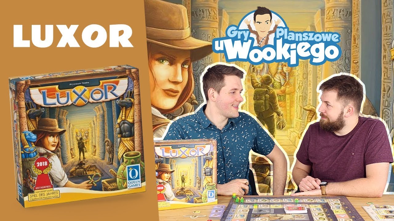 LUXOR - zasłużona nominacja do Spiel des Jahres 2018!