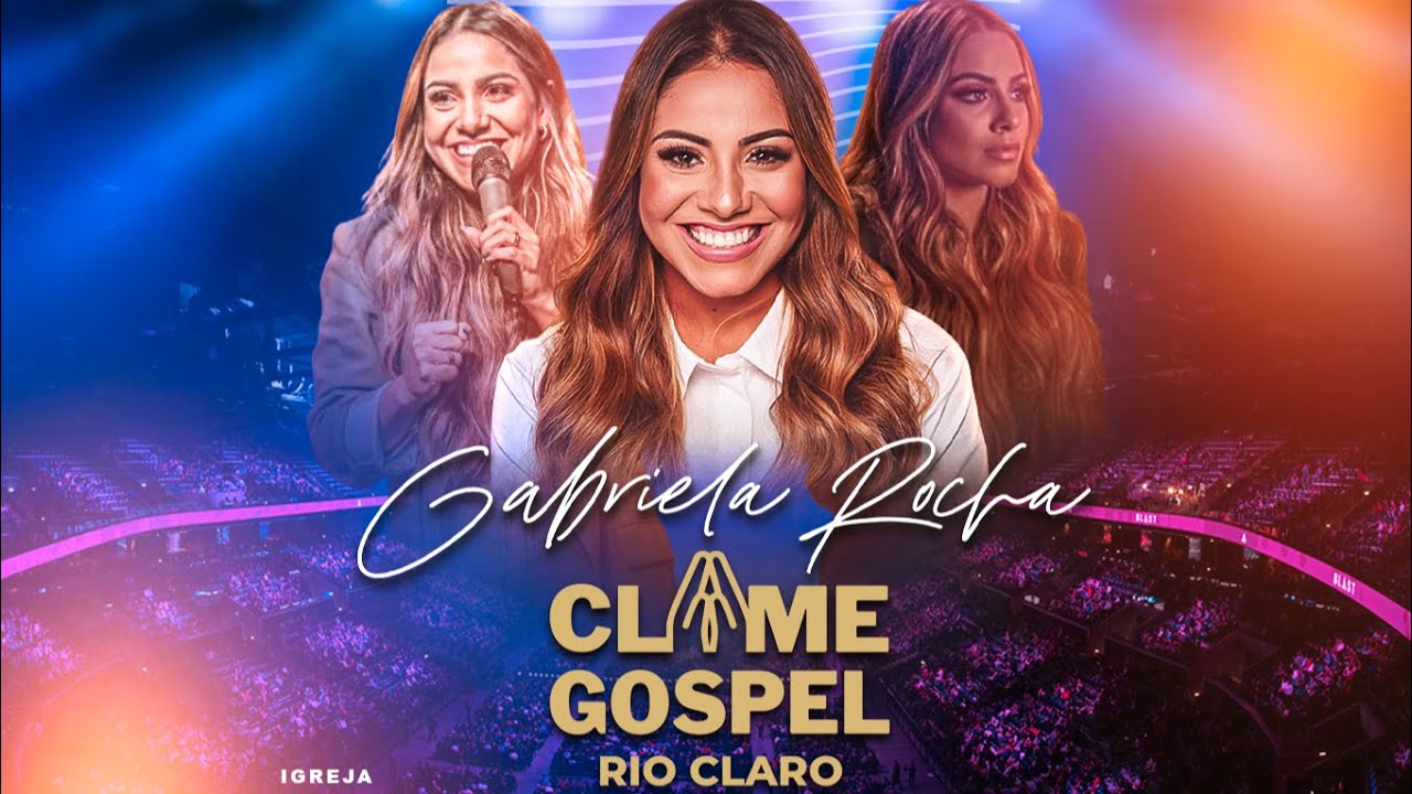 🕊❤️‍🔥🎶Show Gabriela Rocha Tour Me Atraiu - Evento Clame Gospel - Igreja Novo Templo - Rio Claro - SP