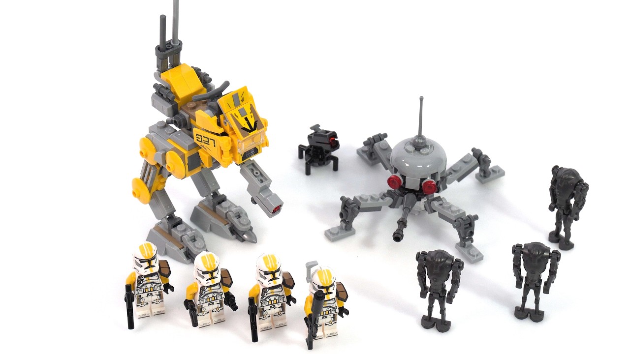LEGO Star Wars 327th Star Corps Clone Troopers Battle Pack review! No rage here #NotSponsored 75431