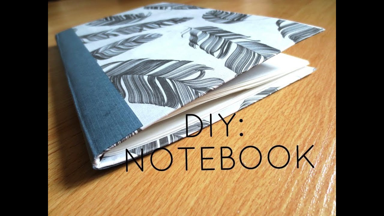 DIY: Custom Notebook from Old Cereal Box ✎