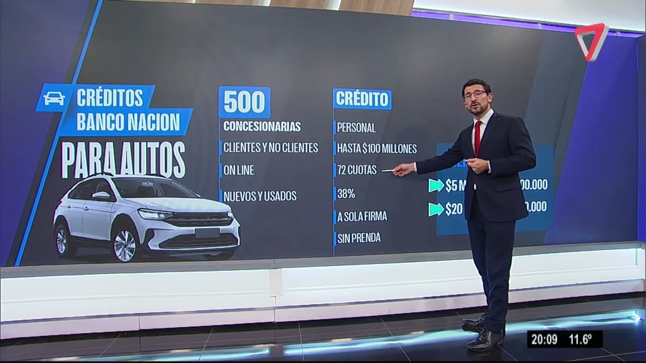 Banco Nación lanza plan para comprar autos: CRÉDITOS hasta $100 millones