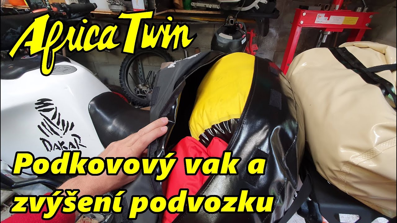 Africa Twin, zvýšení podvozku a nový systém zavazadel - díl 3
