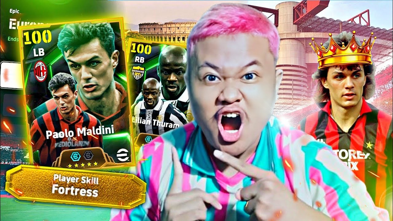 HARI TERHOKI DAPET 2 EPIC GACHA DI BULAN PUASA EMANG BERKAH!! MALDINI TERKUAT 105 EFOOTBALL 2025
