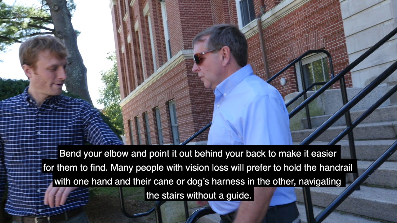 How to Guide a Person With Vision Loss
