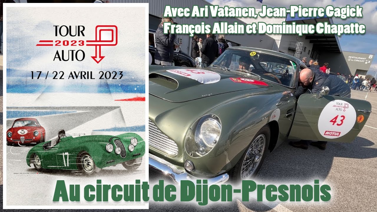 Tour Auto 2023 au circuit Dijon-Presnois