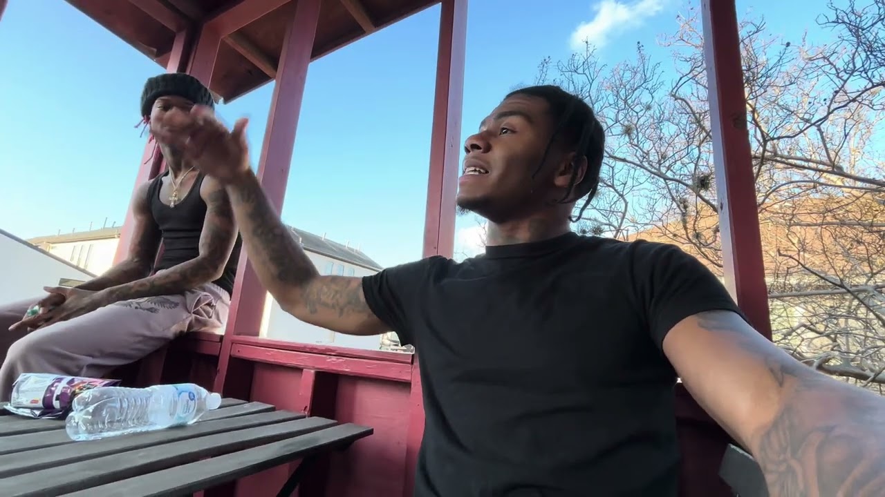 We Was shooting a music video and GMK decided we should feed the homeless
