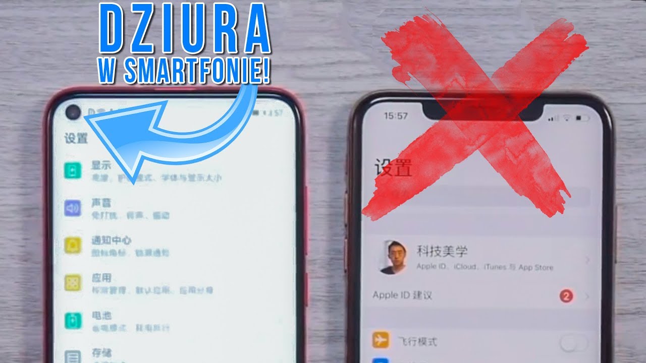 DZIURAWY EKRAN SMARTFONA 😱 GALAXY A8s i HUAWEI NOVA 4